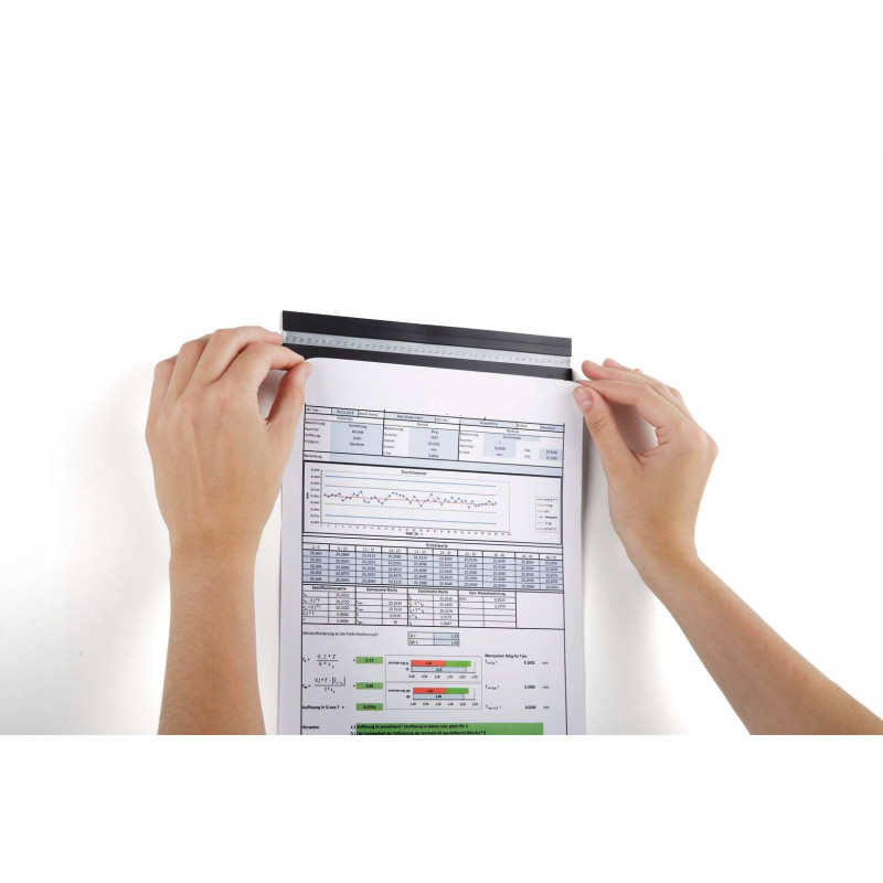 Samoprzylepna listwa magnetyczna A5 granatowa (5szt) szerokość 210mm 470607 DURAFIX RAIL 210 DURABLE