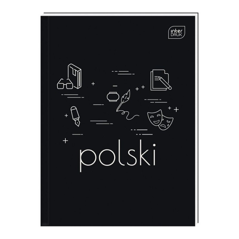 Brulion A5 80k linia 70g Język Polski INTERDRUK