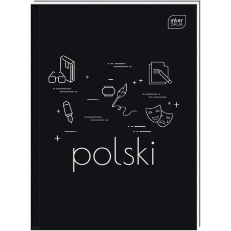 Brulion A5 80k linia 70g Język Polski INTERDRUK