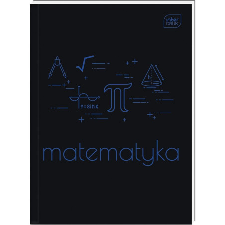 Brulion A5 80k kratka 70g Matematyka INTERDRUK