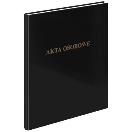 Segregator AKTA OSOBOWE A4/2/2 czarny 030/02 VAUPE