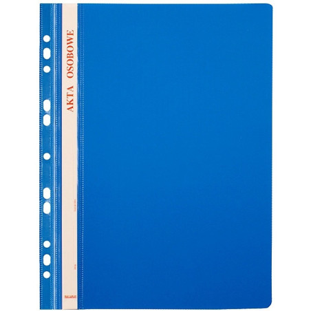 Skoroszyt na akta osobowe A4 wpinany do segregatora 10 sztuk niebieski ST-23-03 BIURFOL