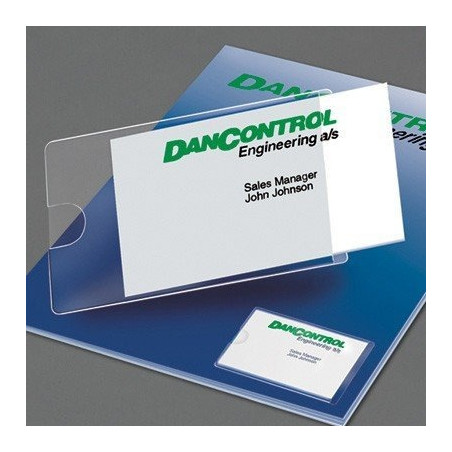 Kieszeń samoprzylepna na wizytówkę otwierana z góry 3L 10116