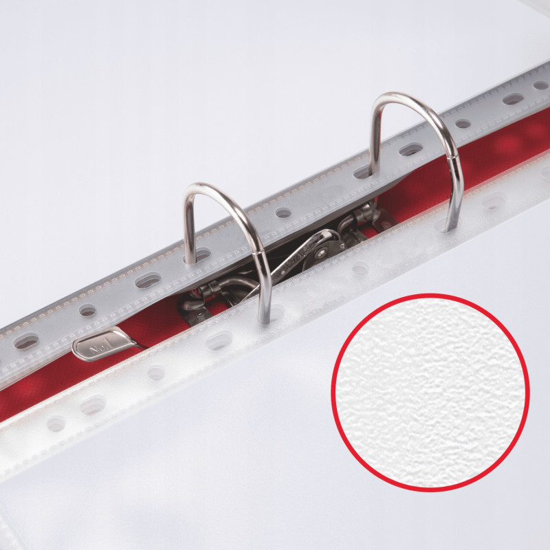 Koszulki groszkowe na dokumenty A4 35mic 100 sztuk 16690 ESSELTE