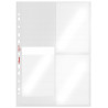 Koszulki krystaliczne na zdjęcia 10x15cm pionowe 80mic 10 sztuk 78001 ESSELTE