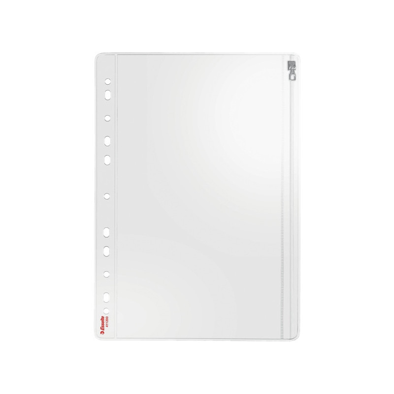 Koszulki na dokumenty zamykane na suwak A4 200mic 5sztuk 411200 ESSELTE