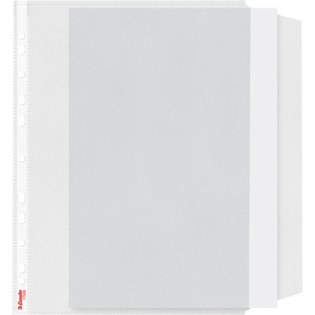 Koszulki groszkowe z klapką na dokumenty A4 100mic 10 sztuk 17939 ESSELTE