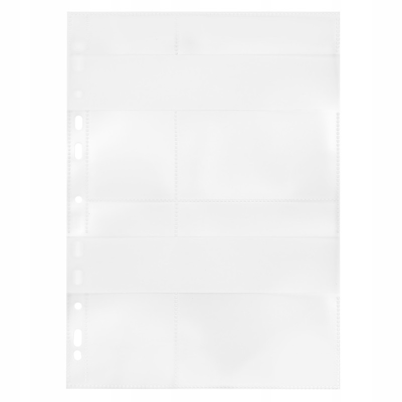 Koszulki groszkowe A4 na 2 płyty CD DVD 180mic 5 sztuk A4 100080933 BANTEX