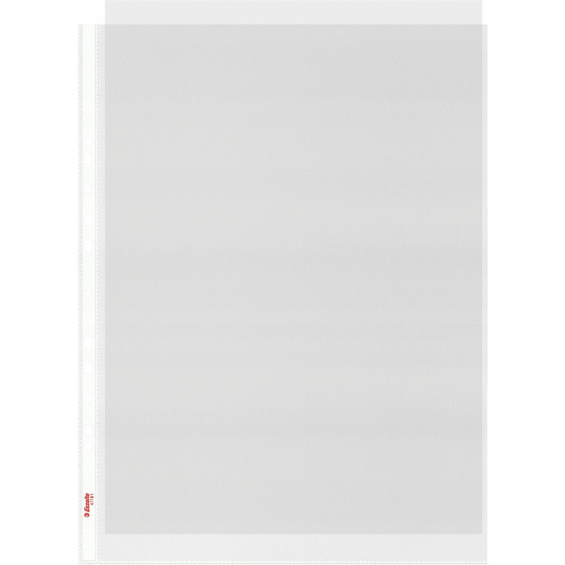 Koszulki groszkowe na dokumenty A3 pionowe 85mic 10 sztuk 47181 ESSELTE