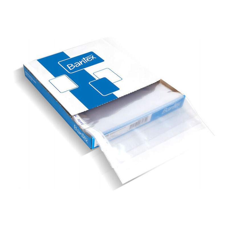 Koszulki krystaliczne na dokumenty A4 45mic 100 sztuk w pudełku 100550096 BANTEX