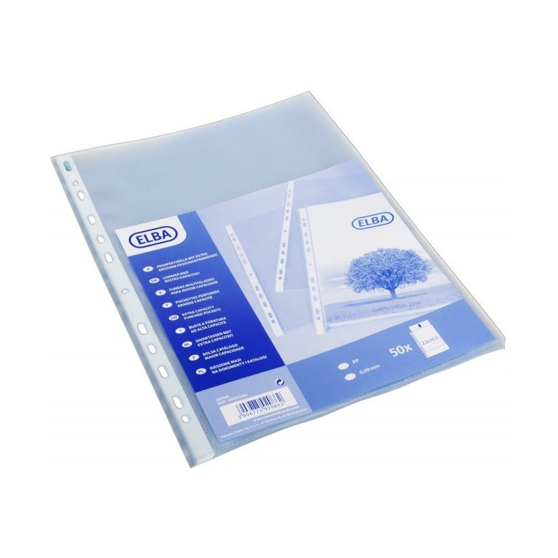 Koszulki groszkowe MAXI A4+ 90mic (50) 400005483 OXFORD