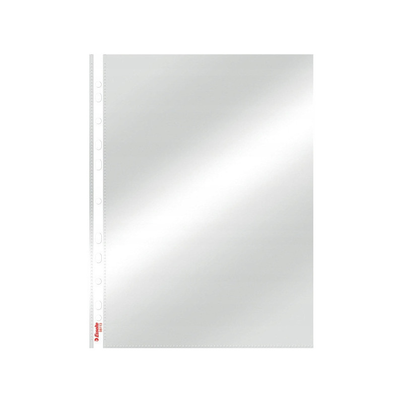 Koszulki krystaliczne na dokumenty A4 75mic 100 sztuk 56113 ESSELTE