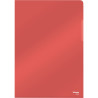 Ofertówki krystaliczne na dokumenty A4 150mic 25 sztuk czerwone 55433 ESSELTE
