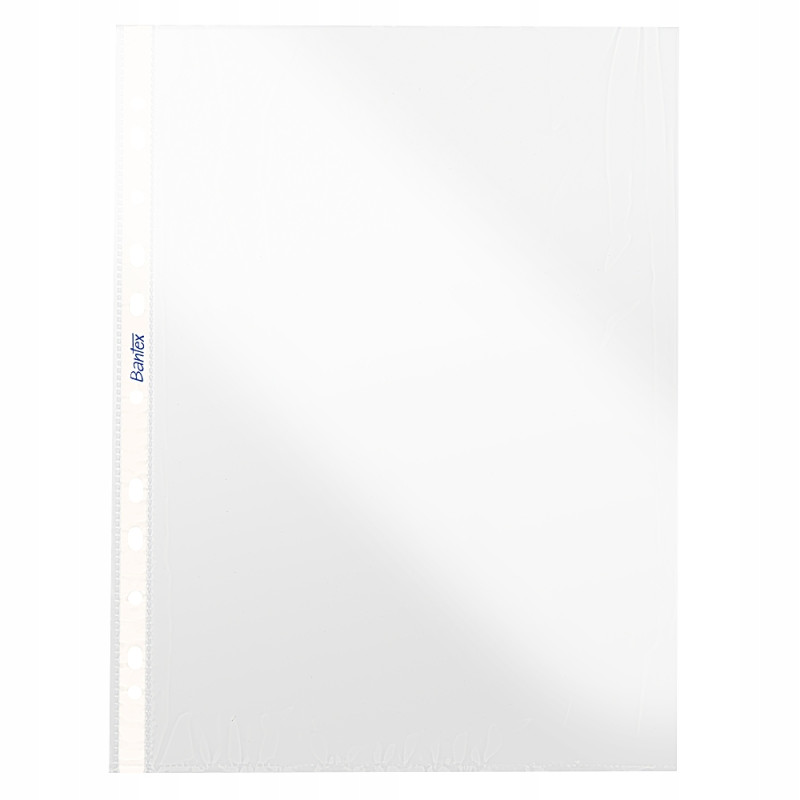 Koszulki groszkowe na dokumenty A4 40mic 100 sztuk 400124958 BANTEX
