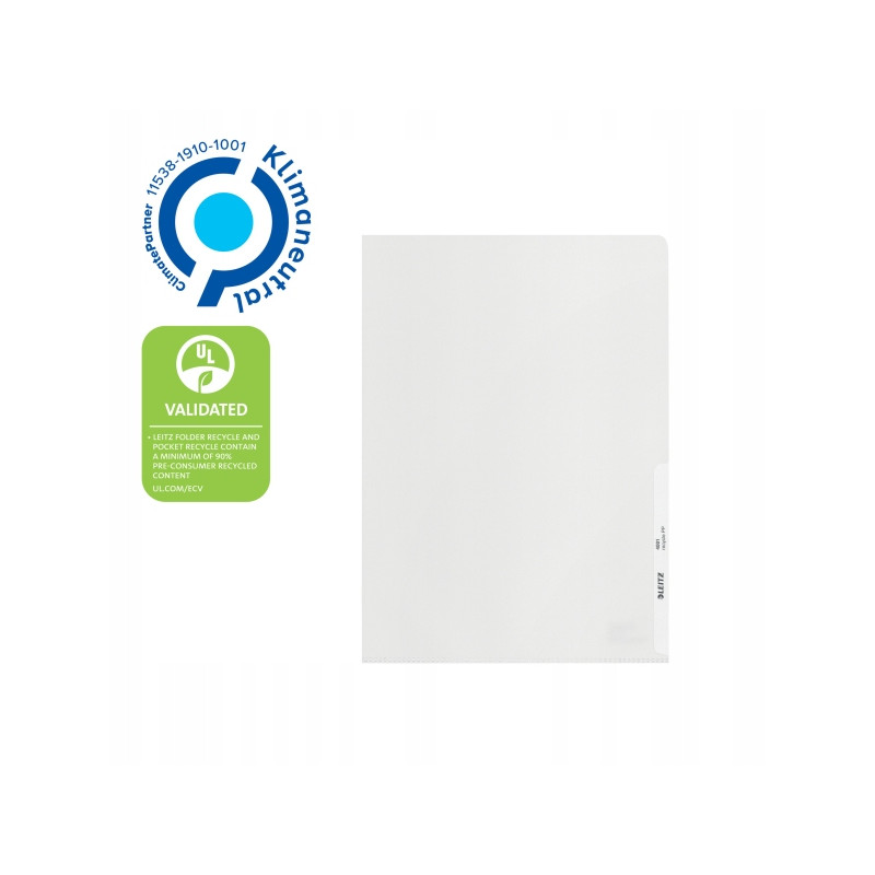 Folder Recycle A4 PP 140 mic. (100szt.) 40011103 LEITZ