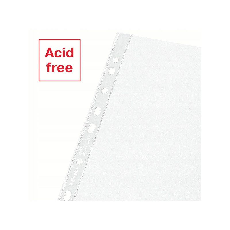 Koszulka groszkowa A4 Recycled Premium PP 70 mic. opakowanie 50sztuk Maxi 627502 ESSELTE