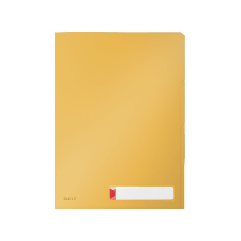 Folder A4 z 3 przegródkami, żółty 47160019 LEITZ