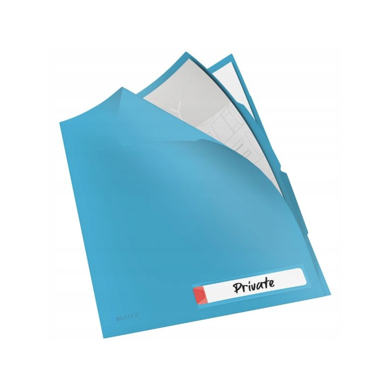 Folder A4 z 3 przegródkami, niebieska 47160061