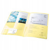 Ofertówki groszkowe podwójne na dokumenty A4 180mic 5sztuk mix kolorów 17325 ESSELTE