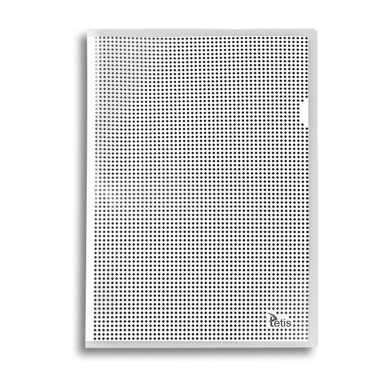 Obwoluta A4 PP 'L' grubość 0.14mm kamuflażowa (12) BT615-K TETIS