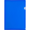 Obwoluta A4 PP "L" grubość 0.14mm niebieska (12) BT615-N TETIS