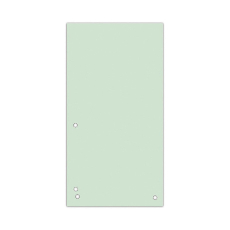 Przekładki 1/3 A4 230x105 zielone 8620100-06 DONAU