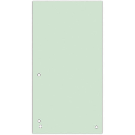 Przekładki 1/3 A4 230x105 zielone 8620100-06 DONAU