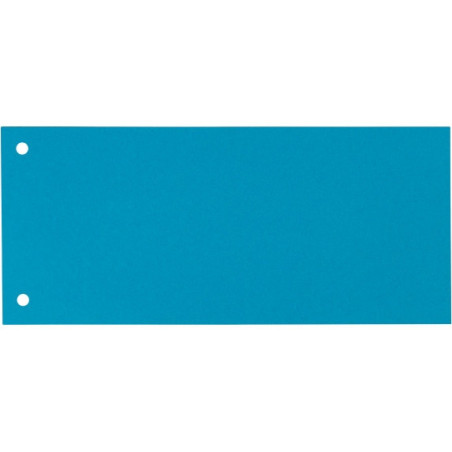 Przekładki kartonowe 1/3 A4 (100) niebieskie (separatory) 624445 ESSELTE