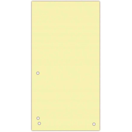 Przekładki 1/3 A4 230x105 żółte 8620100-11 DONAU