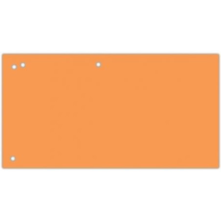 Przekładki 1/3 A4 230x105 pomarańczowe 8620100-12 DONAU