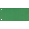 Przekładki kartonowe 1/3 A4 (100) zielone (separatory) 624447 ESSELTE