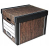 Pudło archiwizacyjne brązowe WOODGRAIN bankers box (10szt) 0061002 FELLOWES