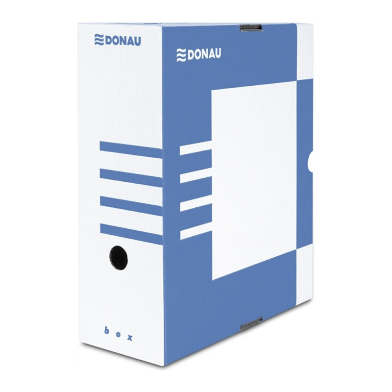Pudło archiwizacyjne 120mm/A4 niebieskie 7662301-10 DONAU
