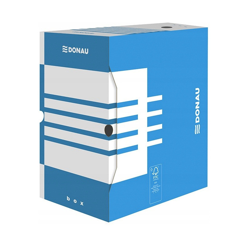 Pudło archiwizacyjne A4 200mm niebieskie 7663401 -10 DONAU