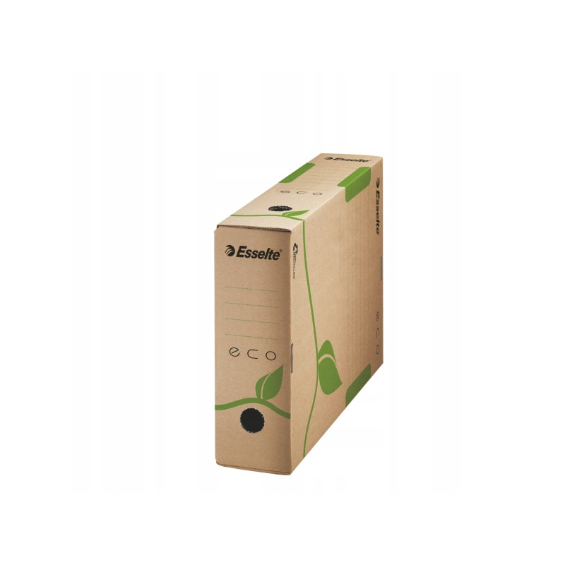Pudło archiwizacyjne na dokumenty 80mm ECO siarczanowe 623916 ESSELTE