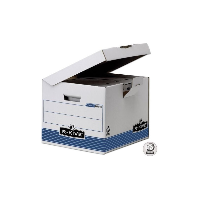 Pudło archiwizacyjne WOODGRAIN niebieskie (2szt) 0061001 FELLOWES