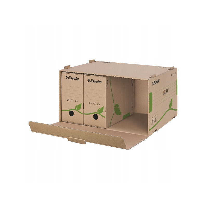 Kontener na dokumenty Pudło otwierane z przodu ECO siarczanowy 623919 ESSELTE