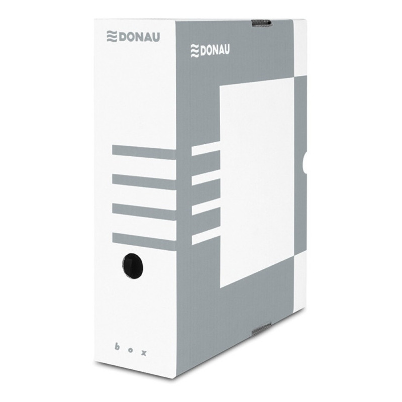 Pudło archiwizacyjne 100mm/A4 szare 7661301-13 DONAU