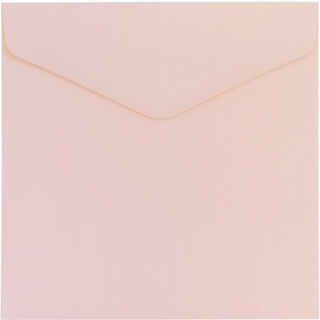 Koperta 160x160mm gładki róż satynowy 130g. (10sztuk) 280326 Galeria Papieru