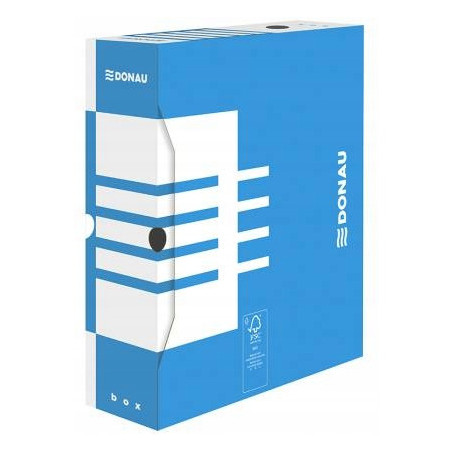Pudło archiwizacyjne 100mm/A4 niebieskie 7661301-10 DONAU
