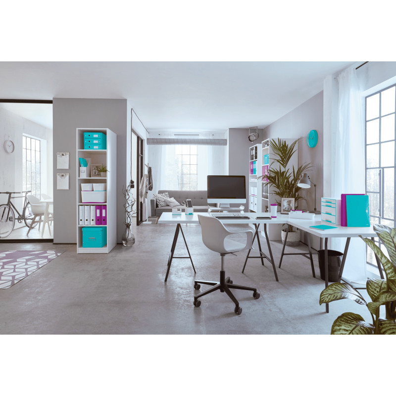 Pudło uniwersalne Click&Store rozmiar L 310x320x360mm fioletowe 61080062 LEITZ WOW