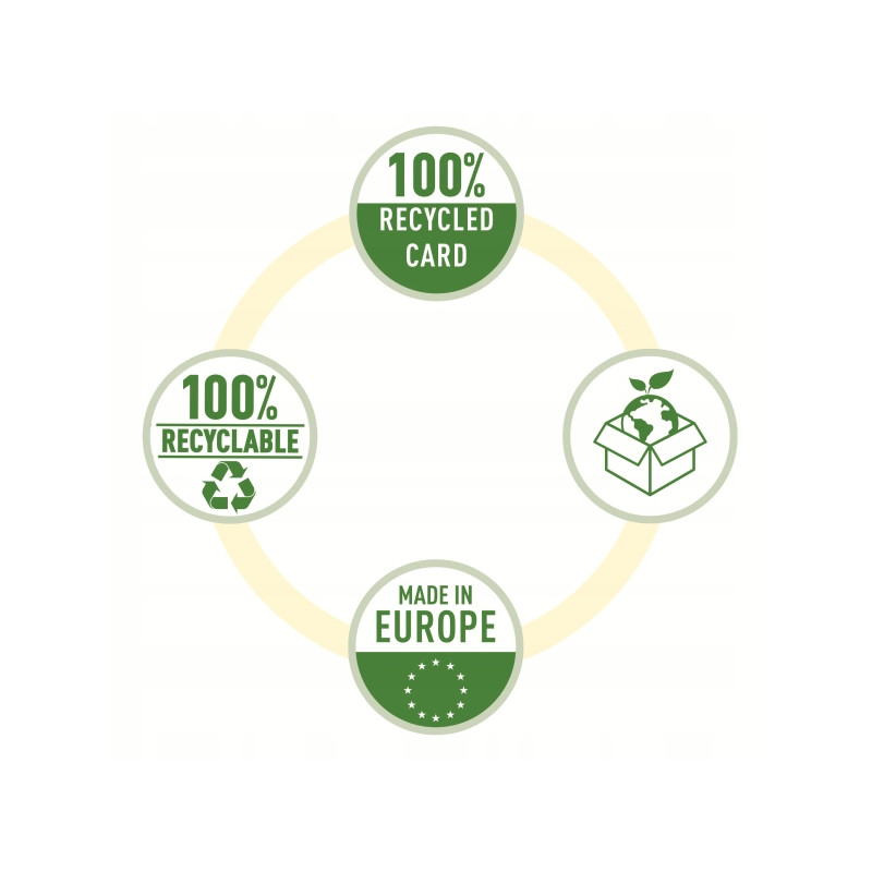 Pudełka domowe do przechowywania rozmiar L 3 sztuki białe 628286 ESSELTE