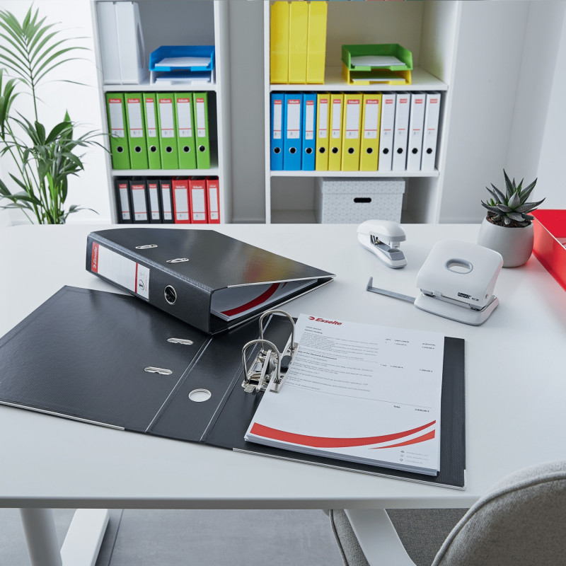 Segregator A4/75mm z mechanizmem żółty VIVIDA 624070 ESSELTE No.1