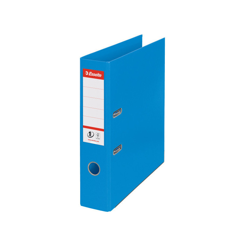 Segregator A4/75mm z mechanizmem niebieski VIVIDA 624067 ESSELTE No.1