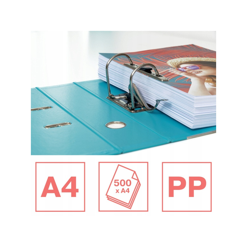 Segregator A4/75mm COLOUR'ICE niebieski No.1 ESSELTE 626504