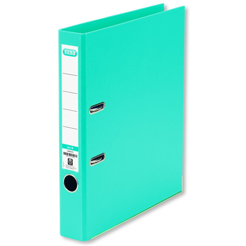 Segregator na dokumenty A4 50mm PRO+ turkusowy 100025176 ELBA