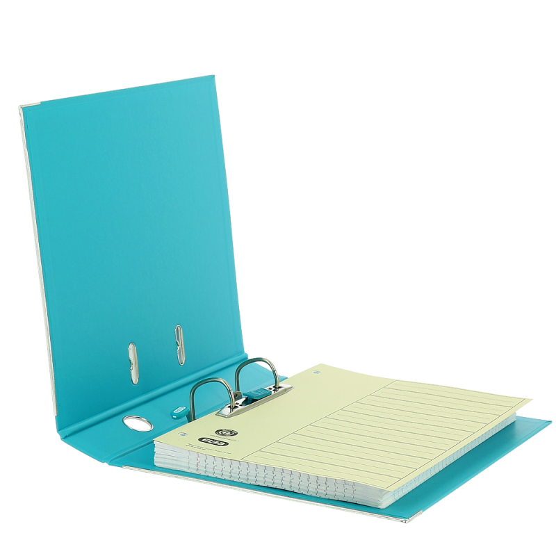 Segregator na dokumenty A4 50mm PRO+ turkusowy 100025176 ELBA