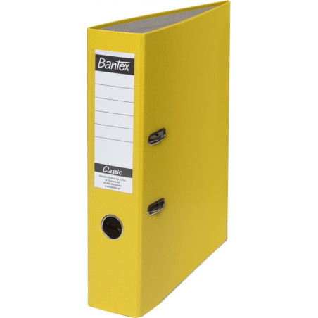 Segregator na dokumenty A4 50mm CLASSIC żółty 400044678 BANTEX BUDGET