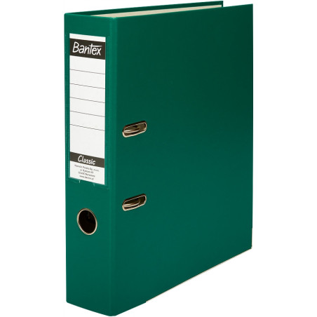 Segregator na dokumenty A4 75mm CLASSIC zielony 400044102 BANTEX BUDGET
