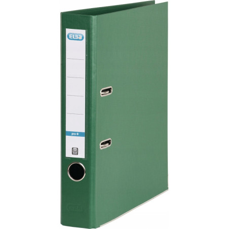 Segregator na dokumenty A4 50mm PRO+ zielony 100202107 ELBA